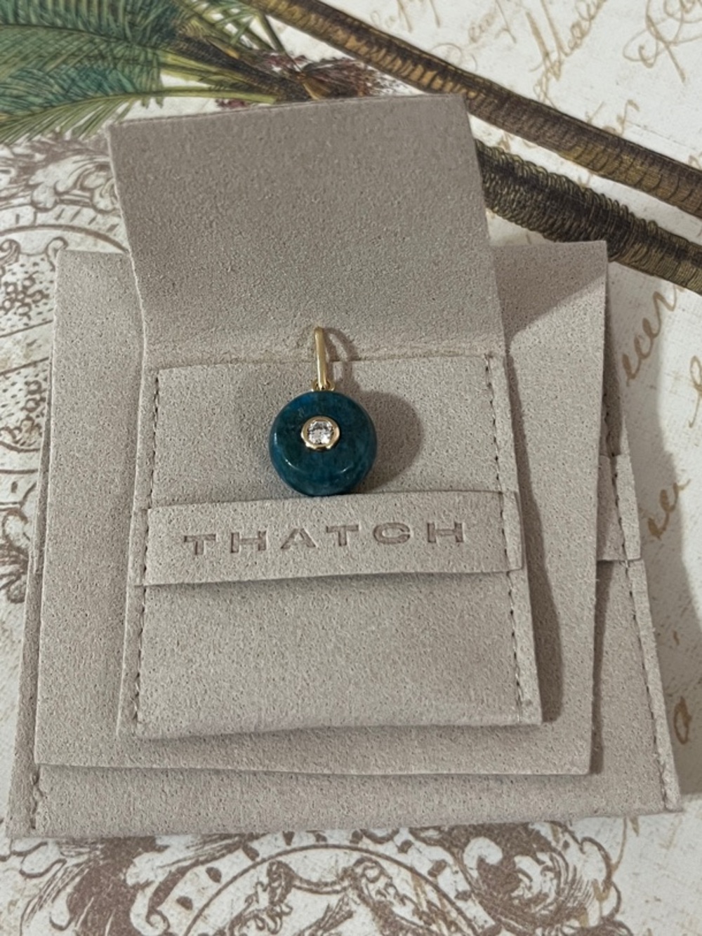 Thatch Bon Bon Teal Charm